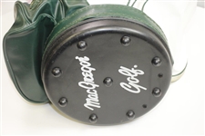 Classic MacGregor Green & White Den Caddy Golf Bag