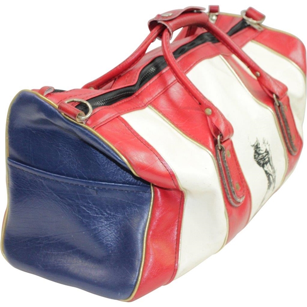Classic Ben Hogan Co. Red, White, & Blue Duffel Bag