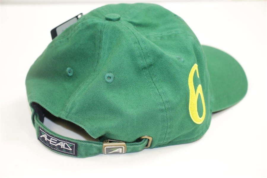 Jack Nicklaus Golden Bear '6' Green & Yellow Hat - Unused