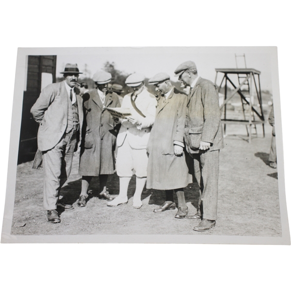 The Big Four Ray, Duncan, Vardon, & Braid GPU Wire Photo - Victor Forbin Collection