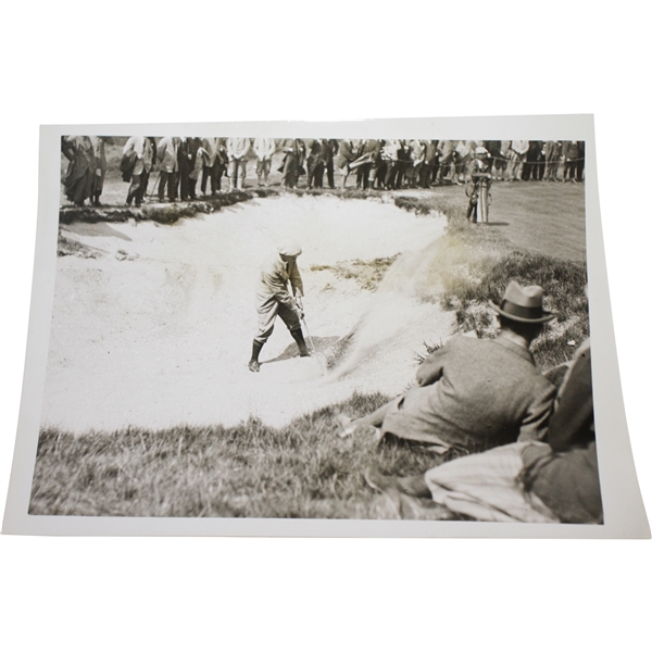 Abe Mitchell at Gleneagles Tournament Bunkered at the Tappit Hen GPU Wire Photo - Victor Forbin Collection