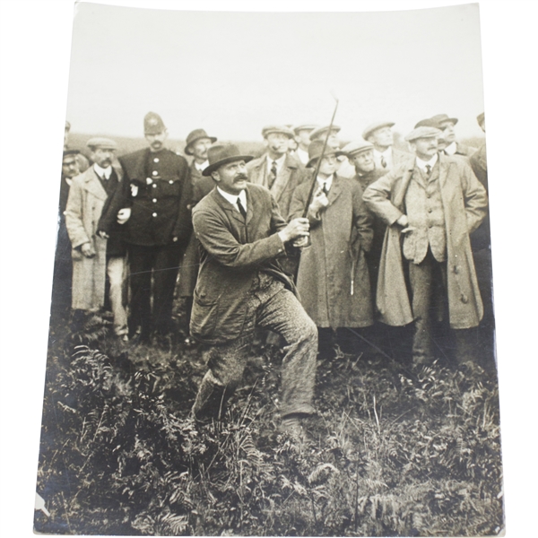 English Golf Tournament Braid Winner Original Wire Photo - Victor Forbin Collection