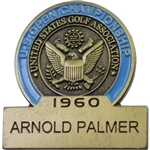 Arnold Palmer 1960 US Open Commemorative Contestant Badge - 2017 US Open Ltd Ed