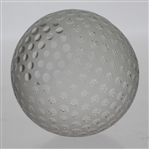 Tiffany & Co Luxury Leaded Crystal Art Glass Golf Ball Paperweight
