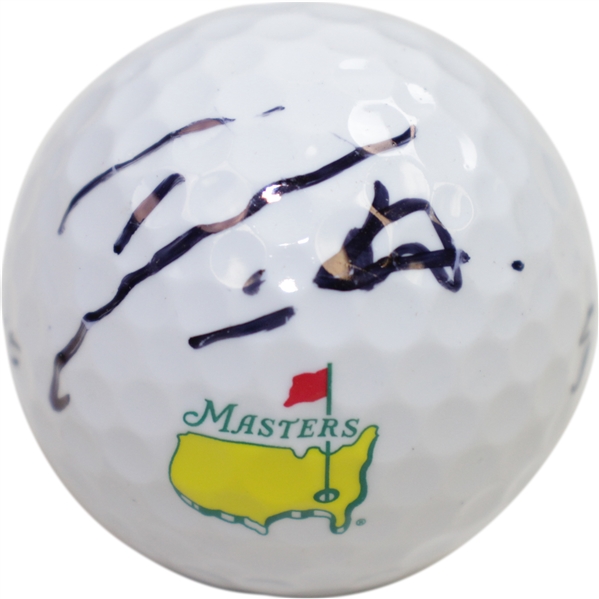 Danny Willett Signed Masters Logo Golf Ball JSA ALOA