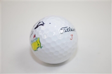 Danny Willett Signed Masters Logo Golf Ball JSA ALOA