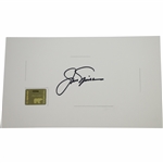 Jack Nicklaus Signed Card with Personal Golden Bear Hologram #00044