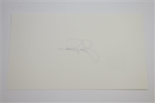 Jack Nicklaus Signed Card with Personal Golden Bear Hologram #00044
