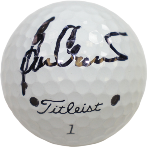 Ben Crenshaw Signed Personal Used Titleist Golf Ball JSA ALOA