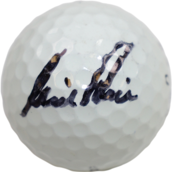 Nick Price Signed Personal Bridgestone 0 Golf Ball JSA ALOA