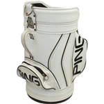 Classic PING White & Black Den Caddy Golf Bag