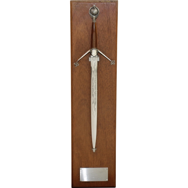 The Bay Hill Trophy Sword from 1980 Arnold Palmer Inv. Pro-Am - Wow!