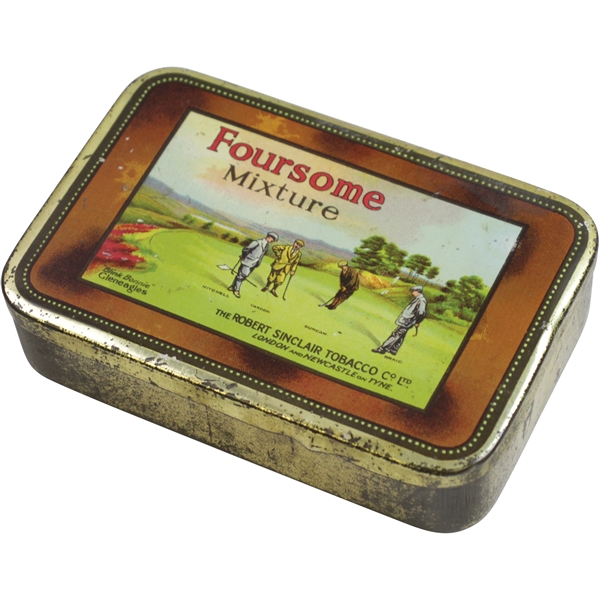 Vintage Foursome (Mitchell-Vardon-Duncan-Braid) Mixture Robert Sinclair Tobacco Tin
