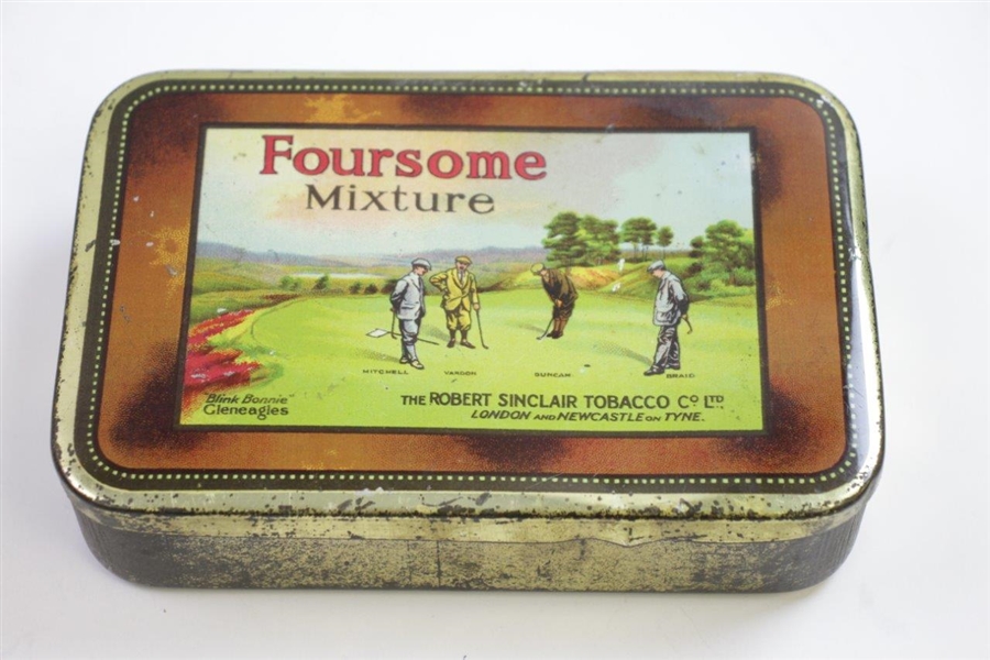 Vintage Foursome (Mitchell-Vardon-Duncan-Braid) Mixture Robert Sinclair Tobacco Tin