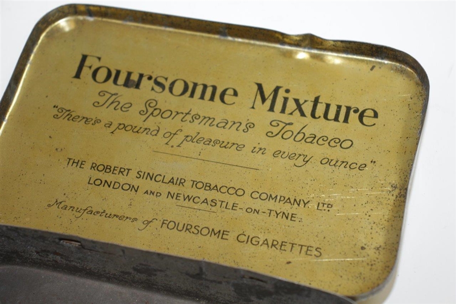 Vintage Foursome (Mitchell-Vardon-Duncan-Braid) Mixture Robert Sinclair Tobacco Tin