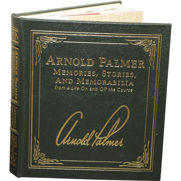 Arnold Palmer Signed Leather Collector's Edition 'Arnold Palmer: Memories, Stories, & Memorabilia' JSA ALOA