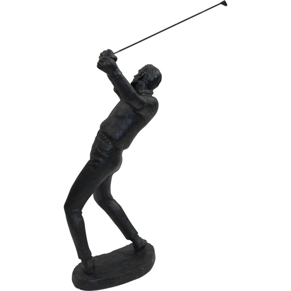 Classic 1978 Austin Sculpture Post-Swing Golfer Statue - 20 Tall