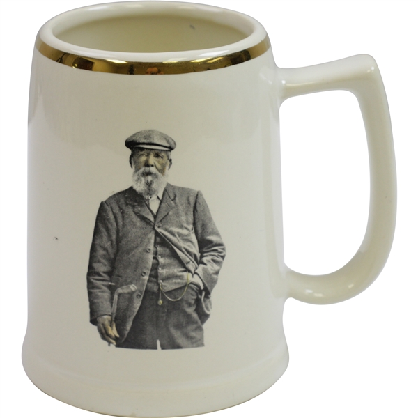 1960 Old Tom Morris Porcelain Old Golf Masters Series Mug/Stein by Delano Studios