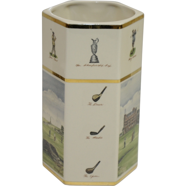 St. Andrews Collectors Series Vase by Pointers of London & Edinburgh