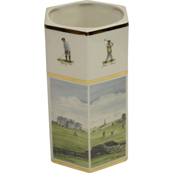 St. Andrews Collectors Series Vase by Pointers of London & Edinburgh