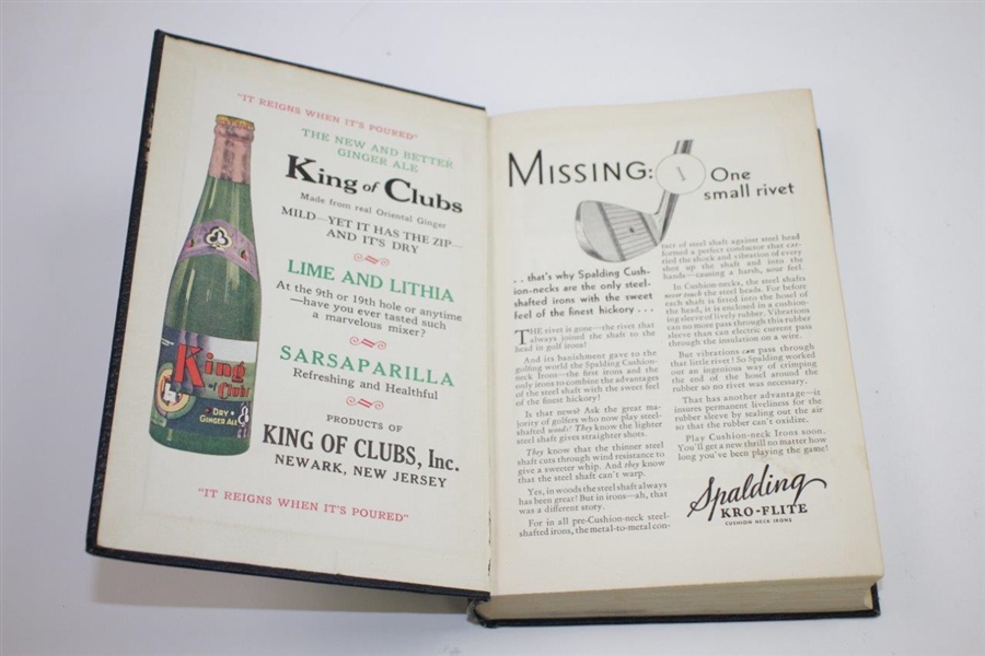1930 'The Golfer's Year Book' by William Richardson & Lincoln Werden
