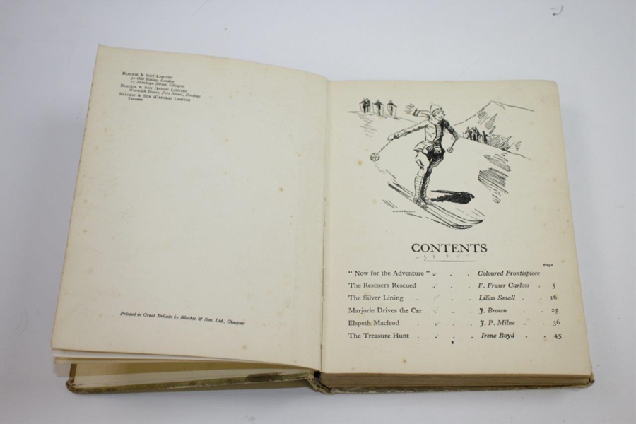 1920 'The Lucky Girls' Budget' Book by Blackie & Son