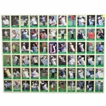 Uncut Golf Card Sheet 1987 PGA Tour