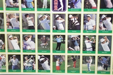 Uncut Golf Card Sheet 1987 PGA Tour