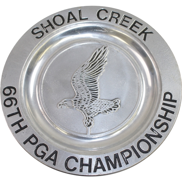 1984 PGA Championship at Shoal Creek Pewter Plate