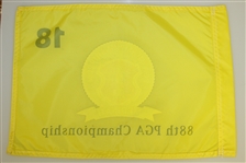 2006 PGA Championship at Medinah Yellow Screen Flag - Tiger Woods Win
