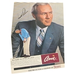 Arnold Palmer Signed Classic Arnie Sears Advertising Magazine Page JSA ALOA