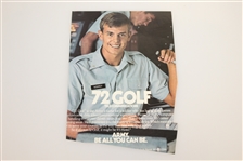 Arnold Palmer Signed Classic 'Arnie' Sears Advertising Magazine Page JSA ALOA
