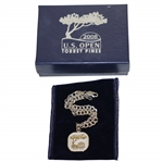 2008 US Open at Torrey Pines Sterling Charm Bracelet in Box - Mark Calcavecchias Collection