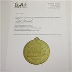 Mark Calcavecchia's 1987 Kirin Cup World Championship of Golf Champions Medal