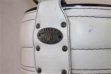 Tiger Woods, Payne Stewart, & Fellow Pros Signed Isleworth (Fla. Home of Tiger) White Golf Bag JSA ALOA