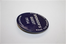 1954 Kansas City Open Invitational Sponsor's Guest Badge