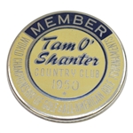 1950 Tam OShanter World Championship All-American Tournament Member Badge