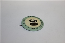 Classic Franklin Country Club Class 1 Caddy Badge #50