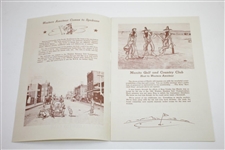1942 Western Amateur at Spokane Manito G & CC Program - Excellent Condition