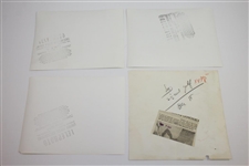 Fourteen (14) 1956 Masters Championship 7x9 Wire Photos of Runner-Up Kenneth Venturi