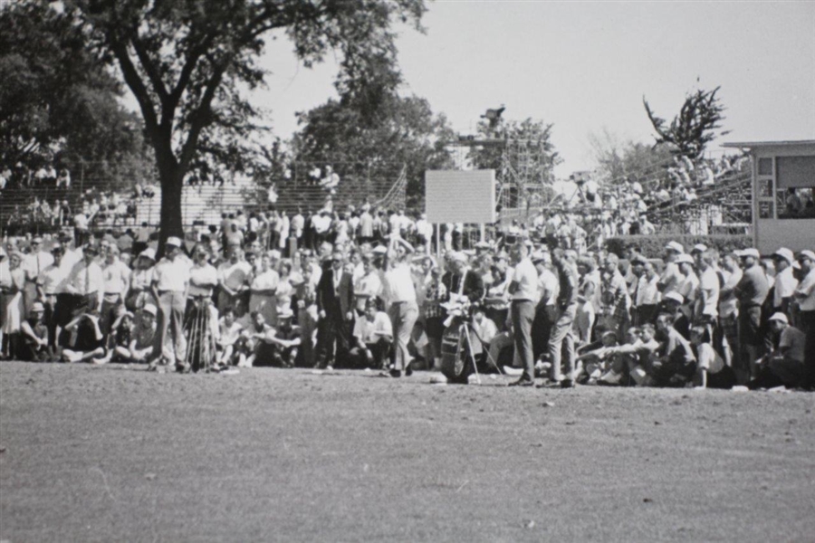 1964 Western Open Pro-Am Championship 10 1/2x8 1/2 Wire Photo Arnold Palmer Teeing Off 8/5/64