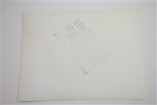 President Eisenhower Bids Farewell to Augusta National's Julian Roberts 9 1/8x7 Wire Photo 2/3/57