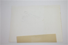 President Eisenhower Hits Out of Bunker with Sam Snead Watching 9 1/8x7 Wire Photo 3/27/56