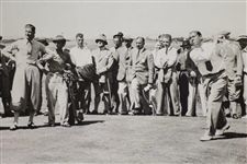 Walter Hagen Driving at the 1933 OPEN Championship 9x7 1/8 Wire Photo 7/13/33