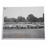 Ben Hogan Putting at 1952 US Open Championship 9x7 1/8 Wire Photo 6/12/52