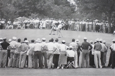 Ben Hogan Putting at 1952 US Open Championship 9x7 1/8 Wire Photo 6/12/52
