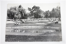 Four (4) Arnold Palmer at 1963 Western Open 10 3/4x8 1/4 Wire Photos of Palmer, Nicklaus, & Boros Playoff