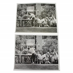 Two (2) Arnold Palmer at 1967 Western Open Championship 10x8 Wire Photos