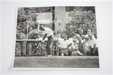 Two (2) Arnold Palmer at 1967 Western Open Championship 10x8 Wire Photos