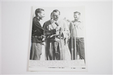 Three (3) Arnold Palmer 1961 Phoenix Open Championship Winner 7x9 Wire Photos